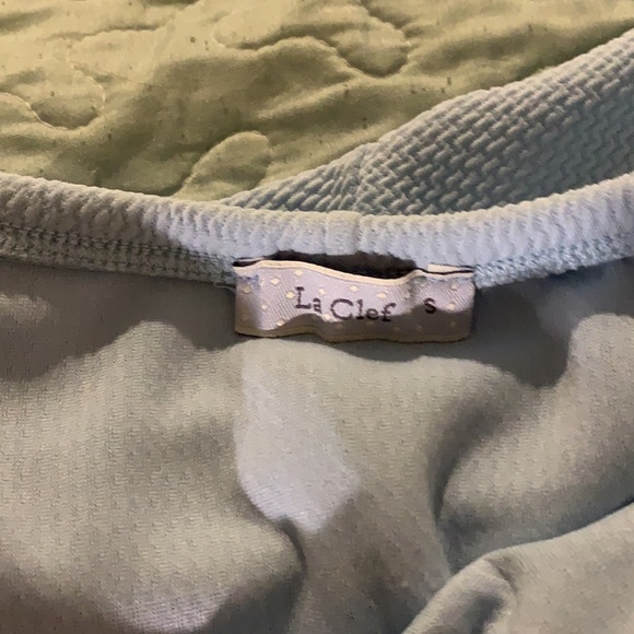 Blue off the shoulder dress - Picture 2 of 2